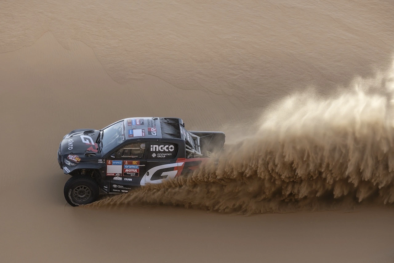 New Toyota GR DKR Hilux EVO T1U for 2024 Dakar Unveiled