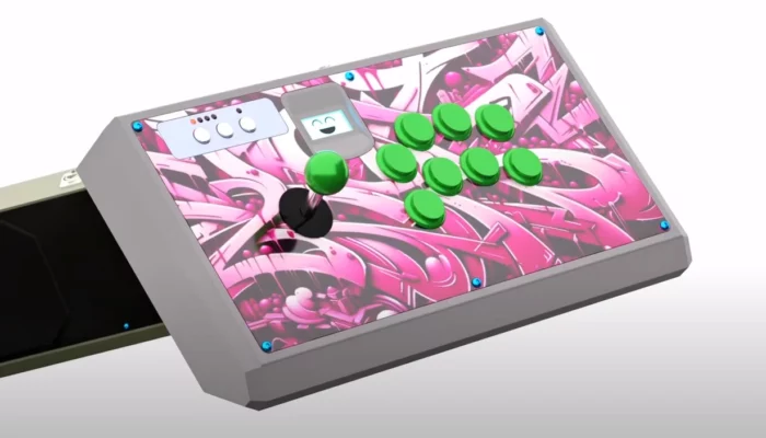 Octopus arcade fight stick for PC, PS5, Switch, Steam Deck & more