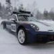 Porsche 911 Dakar hits the ice and snow (Video)