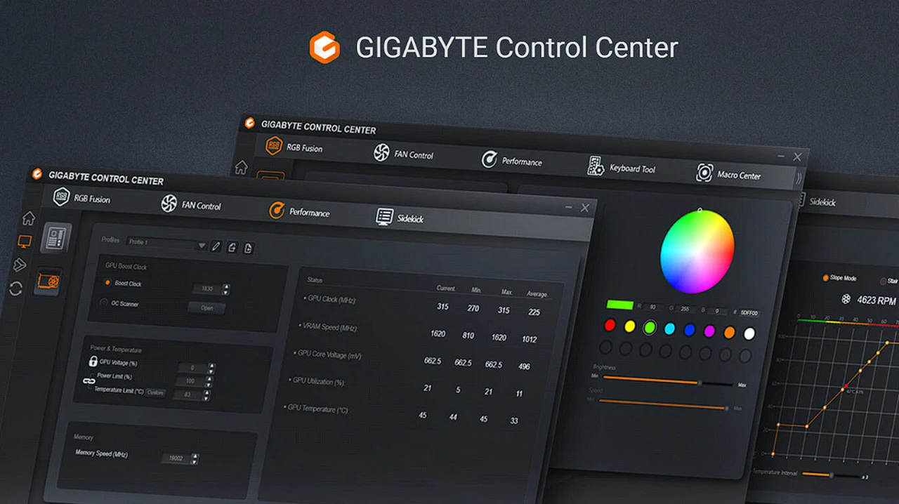 Updated GIGABYTE Control Centre software now available