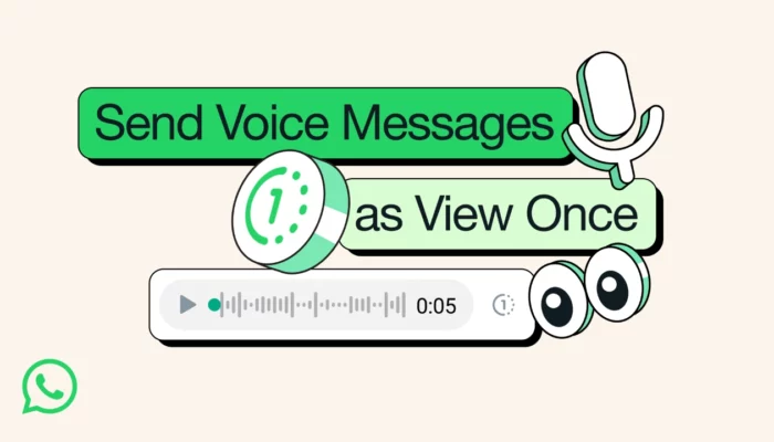 WhatsApp self destructing voice messages rolled outr